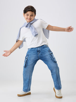 STRAIGHT FIT ICE WASH CARGO (C 27X ICE)