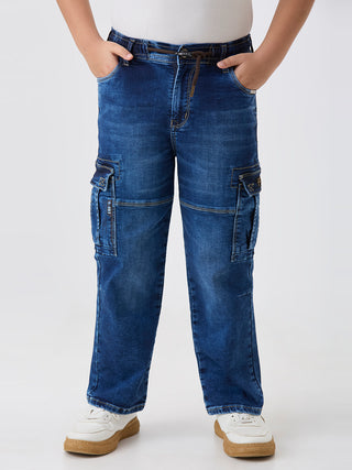 UTILITY POCKETS NAVY BLUE CARGO (C 36 DX)