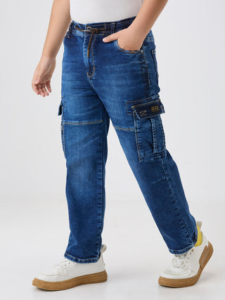 UTILITY POCKETS NAVY BLUE CARGO (C 36 DX)