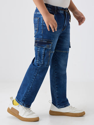 UTILITY POCKETS NAVY BLUE CARGO (C 36 DX)