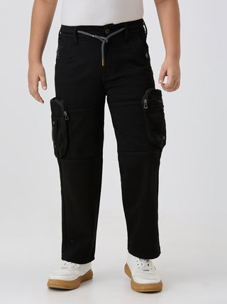 UTILITY POCKETS FASHION CARGO (C 37 Z BLACK)