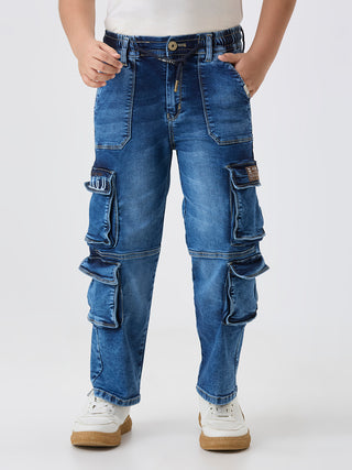 UTILITY POCKETS DARK BLUE CARGO (C41 BLUE)