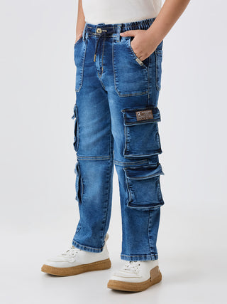 UTILITY POCKETS DARK BLUE CARGO (C41 BLUE)