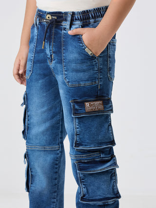 UTILITY POCKETS DARK BLUE CARGO (C41 BLUE)