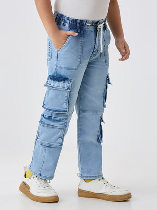 UTILITY POCKETS ICE WASH CARGO (C41 ICE)
