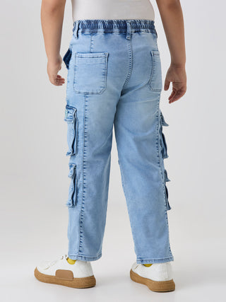 UTILITY POCKETS ICE WASH CARGO (C41 ICE)