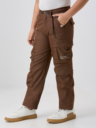COTTON CARGO PANTS (CTC 11 BROWN)