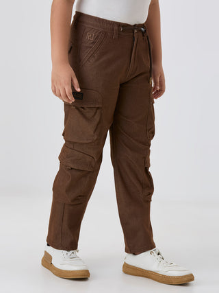 COTTON CARGO PANTS (CTC 11 BROWN)