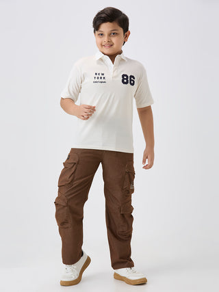 COTTON CARGO PANTS (CTC 11 BROWN)