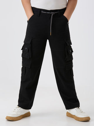 FASHION COTTON CARGO  (CTC 17 BLACK)