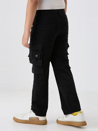FASHION COTTON CARGO  (CTC 17 BLACK)