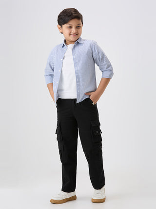 FASHION COTTON CARGO  (CTC 17 BLACK)