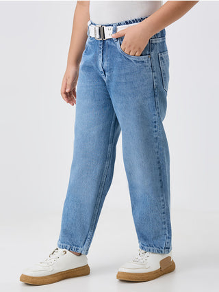 ICE WASH STRAIGHT FIT DENIM (PJ 948A ICE)