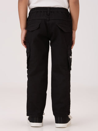UTILITY POCKETS JET BLACK CARGO (PSS 984 Z BLACK)
