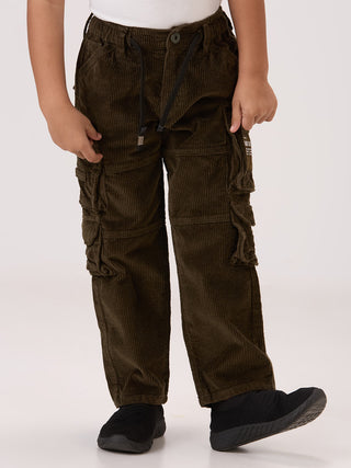 FASHIONABLE CORDUROY OLIVE CARGO (PSSCOD1X OLIVE)