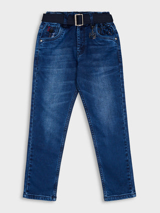 SMART FIT FASHION DENIM JEANS (RJ 2792X) - Blue Wash | 7-14 Years