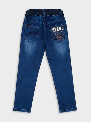 SMART FIT FASHION DENIM JEANS (RJ 2792X) - Blue Wash | 7-14 Years