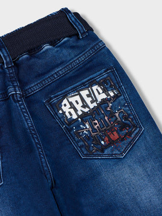 SMART FIT FASHION DENIM JEANS (RJ 2792X) - Blue Wash | 7-14 Years