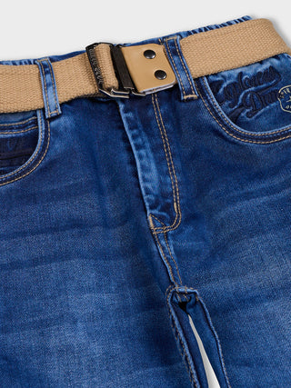 SMART FIT BLUE DENIM JEANS (RJ 434) - Blue Wash | 7-14 Years