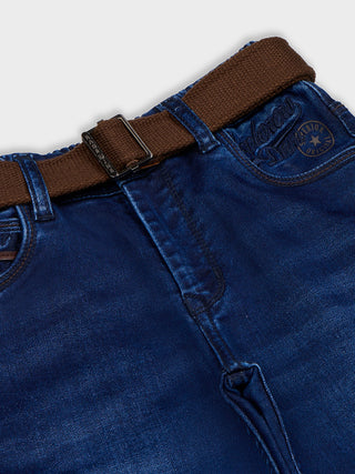 SMART FIT DARK BLUE DENIM (RJ 534) - Deep Wash | 7-14 Years