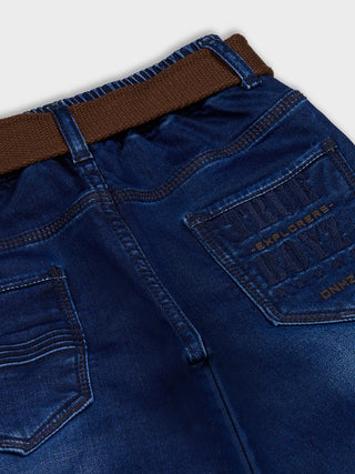 SMART FIT DARK BLUE DENIM (RJ 534) - Deep Wash | 7-14 Years