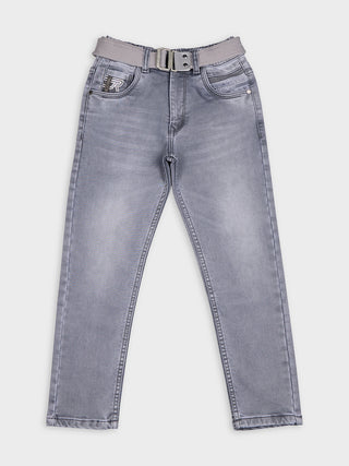 SMART FIT GREY DENIM JEANS (RJ 736X) - Grey Wash | 7-14 Years