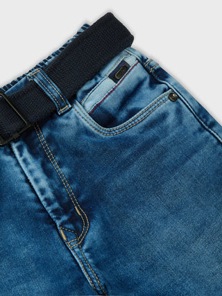 SMART FIT STONE WASH DENIM JEANS (RJ 867X) - Blue Wash | 7-14 Years