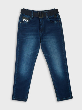 SMART FIT DARK WASH DENIM (RJ 918) - Blue Wash | 7-14 Years