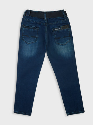 SMART FIT DARK WASH DENIM (RJ 918) - Blue Wash | 7-14 Years