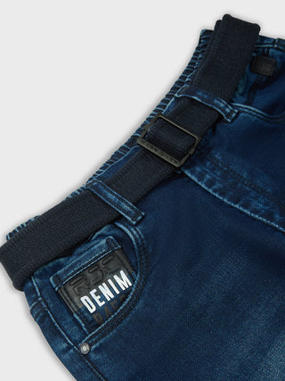 SMART FIT DARK WASH DENIM (RJ 918) - Blue Wash | 7-14 Years