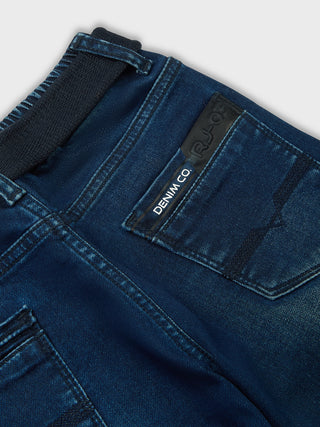 SMART FIT DARK WASH DENIM (RJ 918) - Blue Wash | 7-14 Years