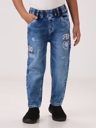 ALL DAY COMFORT FIT BLUE FASHION DENIMS (SSM 914 ICE)