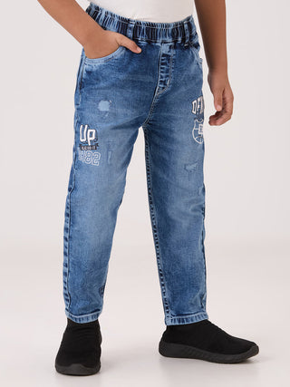 ALL DAY COMFORT FIT BLUE FASHION DENIMS (SSM 914 ICE)