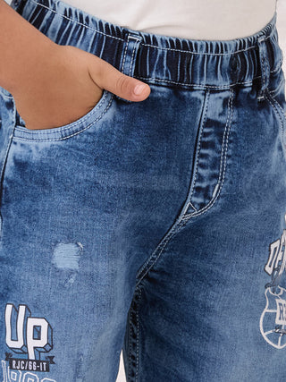 ALL DAY COMFORT FIT BLUE FASHION DENIMS (SSM 914 ICE)