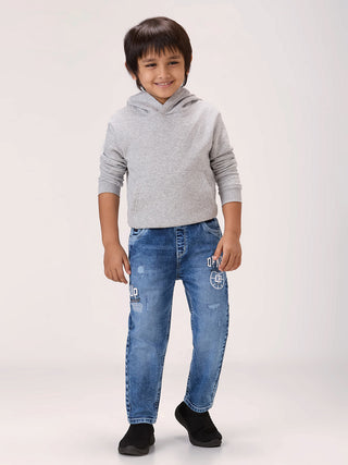 ALL DAY COMFORT FIT BLUE FASHION DENIMS (SSM 914 ICE)