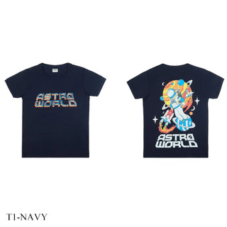 RAGS Boys Astro World Graphic T-Shirt (T1 NAVY) | 2-12 Years ragsjuniors