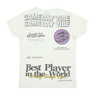 RAGS Boys Best Player Graphic T-Shirt (T5 WHITE) | 2-12 Years ragsjuniors