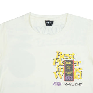 RAGS Boys Best Player Graphic T-Shirt (T5 WHITE) | 2-12 Years ragsjuniors