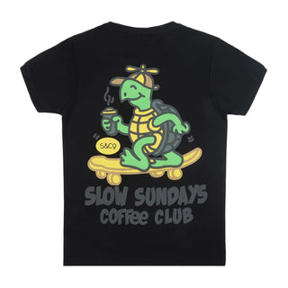 RAGS Boys Slow Sundays Coffee Club T-Shirt (T6 BLACK) | 2-12 Years ragsjuniors